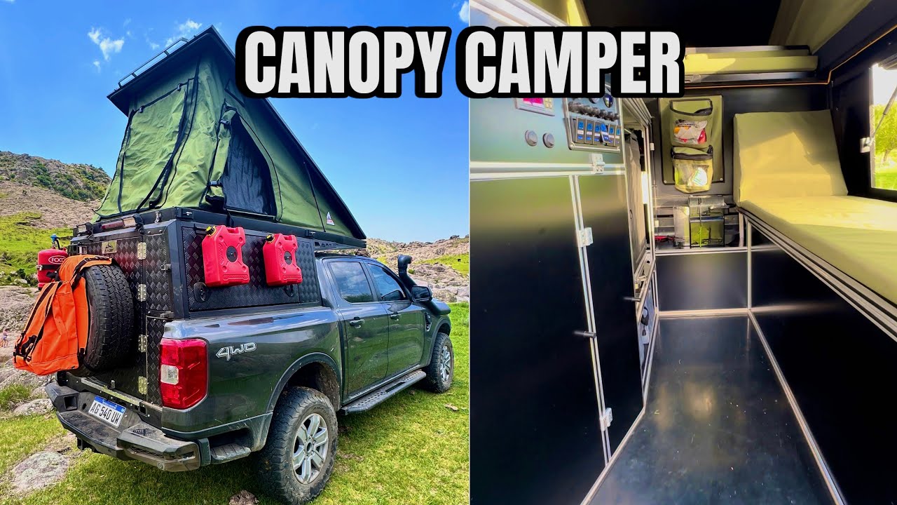 El MEJOR CANOPY CAMPER que vas a ver! FULL OVERLANDING
