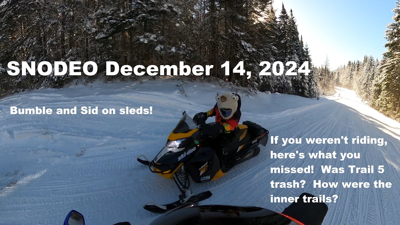 '24-'25 Old Forge Snowmobiling Dec 14 2024 - Snodeo Weekend!