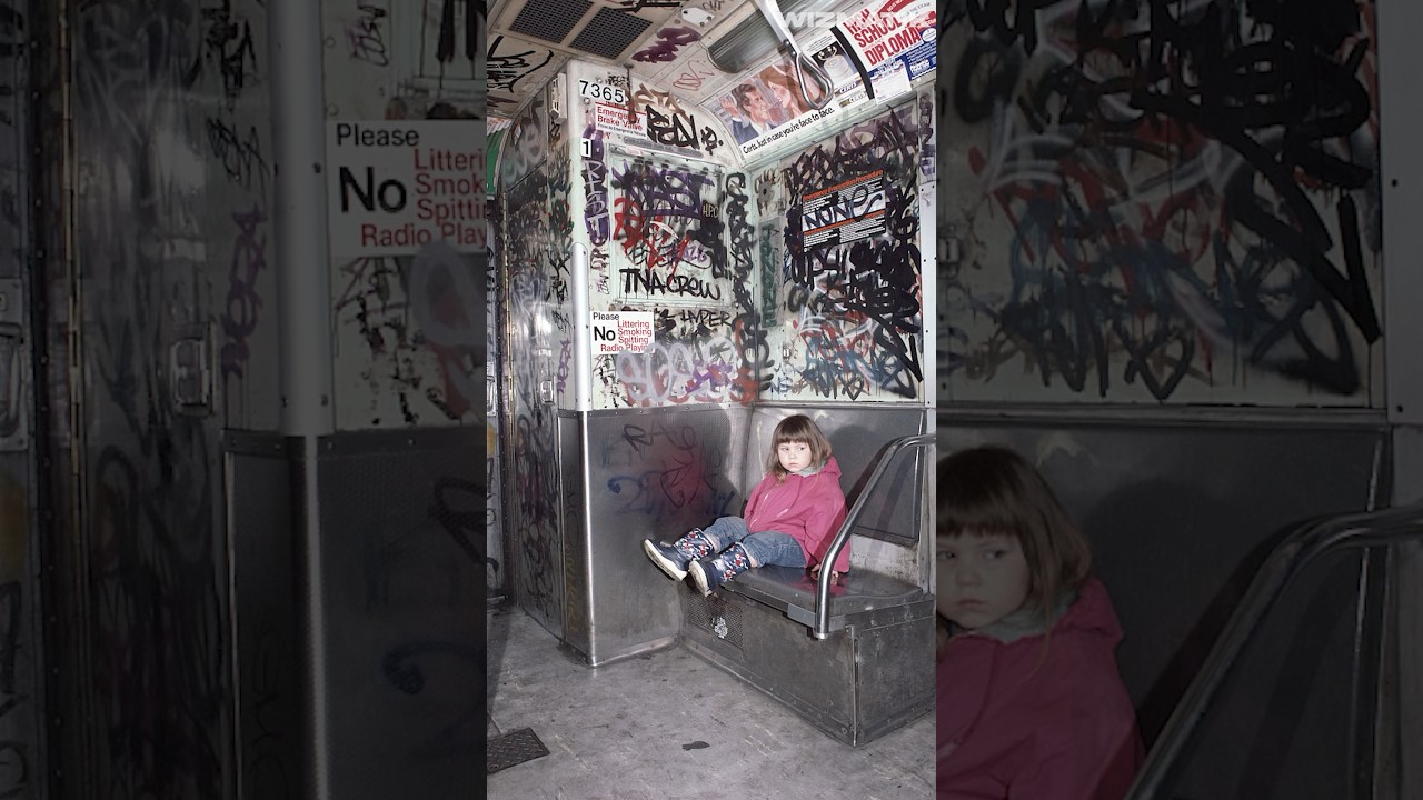 New York City Subway in the 1980s #shorts