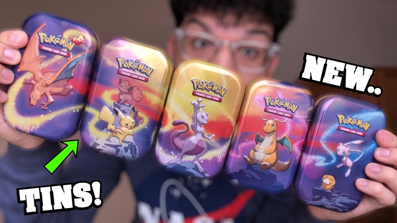 *THEY'RE HERE!* Opening ALL BRAND NEW Pokemon Kanto Power Mini Tins filled w/ ULTRA RARE CARDS!