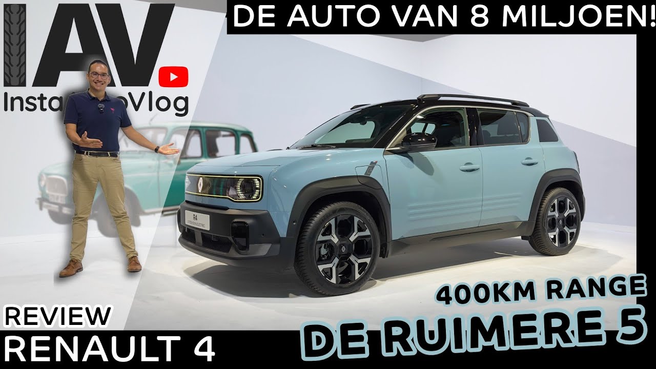 Eerste kennismaking | De nieuwe Renault 4 is een ruimere en praktischere vijf