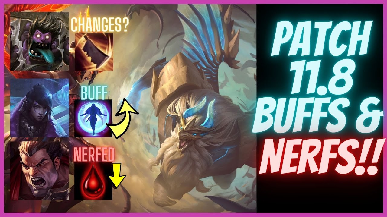PATCH 11.8 MAJOR JUNGLE CHANGES FOR MUNDO, ZED, AND DARIUS!!| League of Legends
