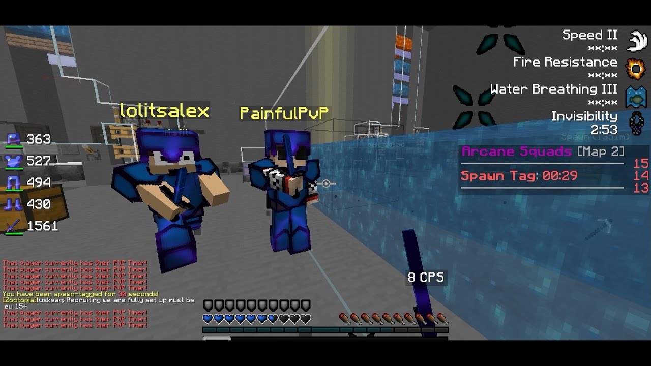 Arcane Squads - WE EGGED INTO LOLITSALEX'S + PAINFULPVP'S BASE!! (1DTR) [7]
