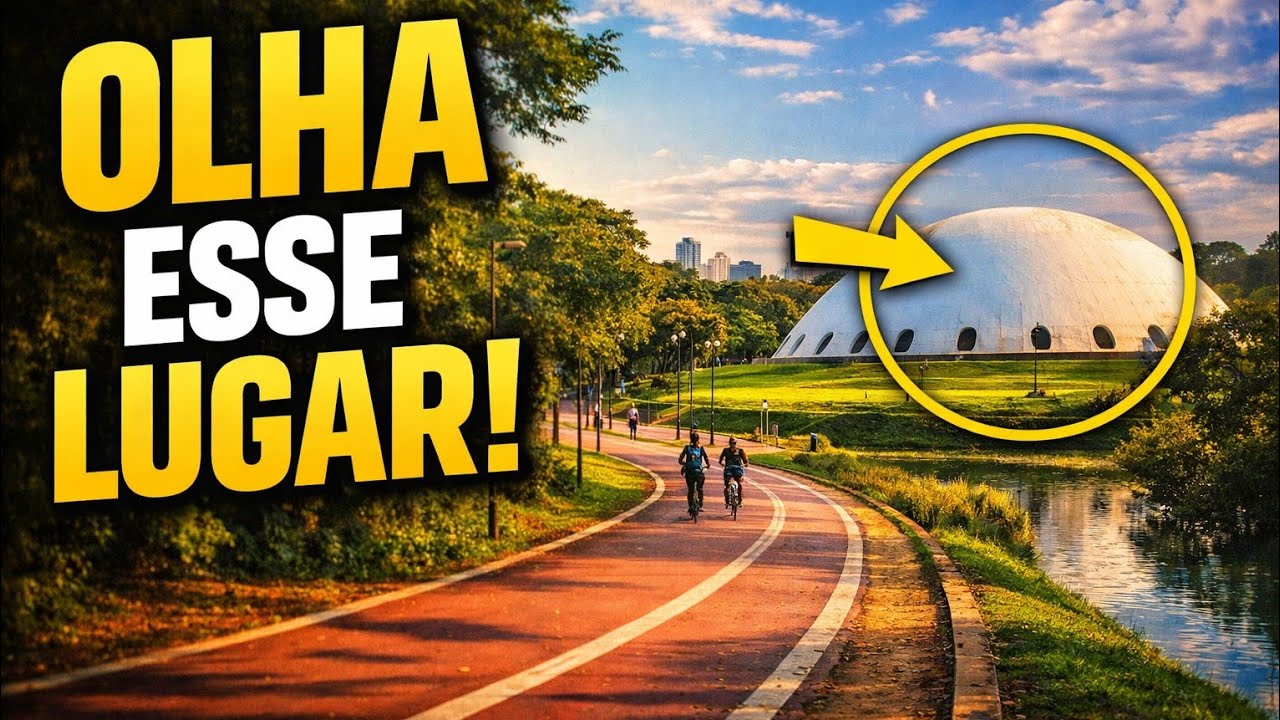 VEJAM O PARQUE IBIRAPUERA E AS BELEZAS 