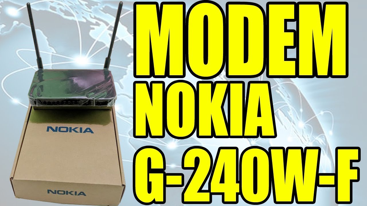 Router Modem Nokia G-240W-F G240WF