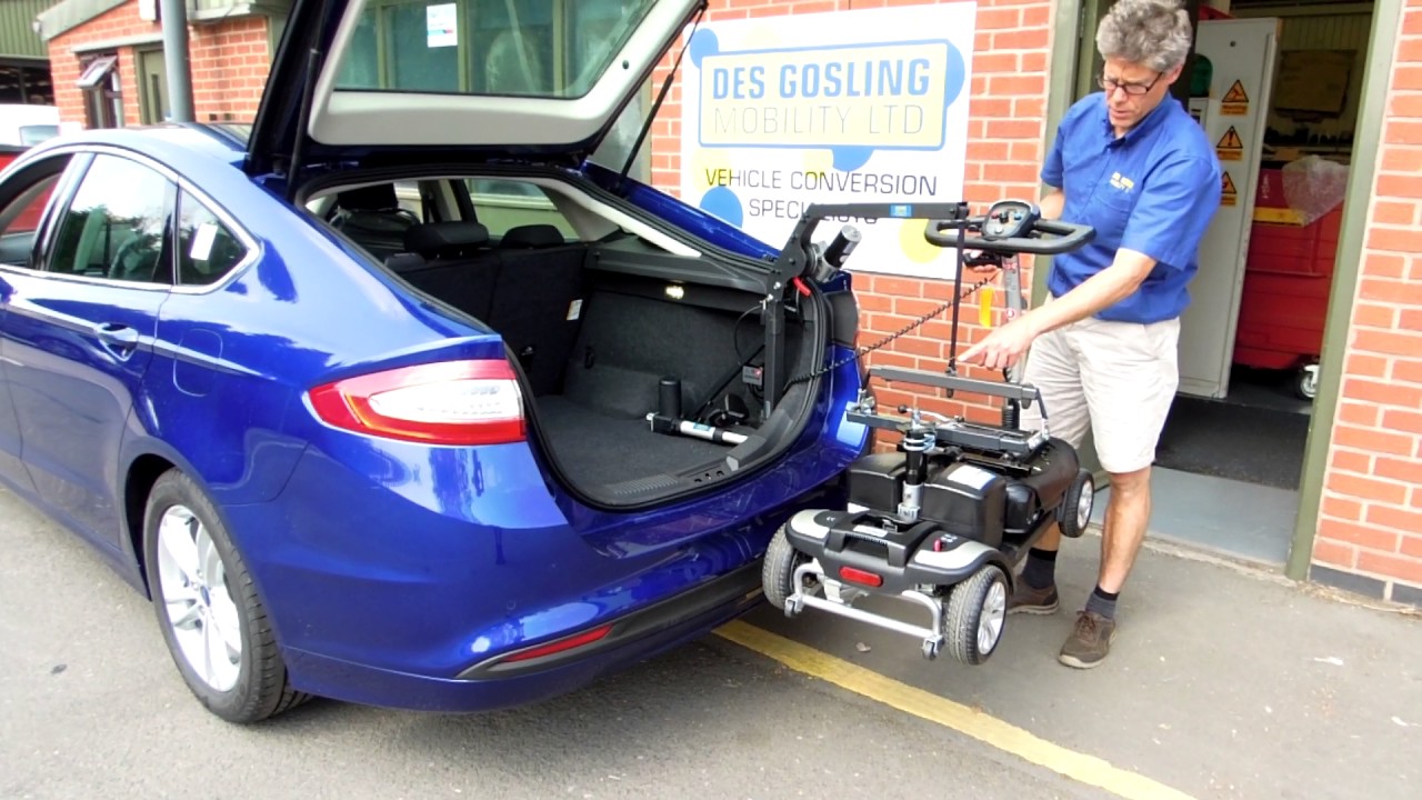 Ford Mondeo - 80kg Folding Hoist Loading Scooter