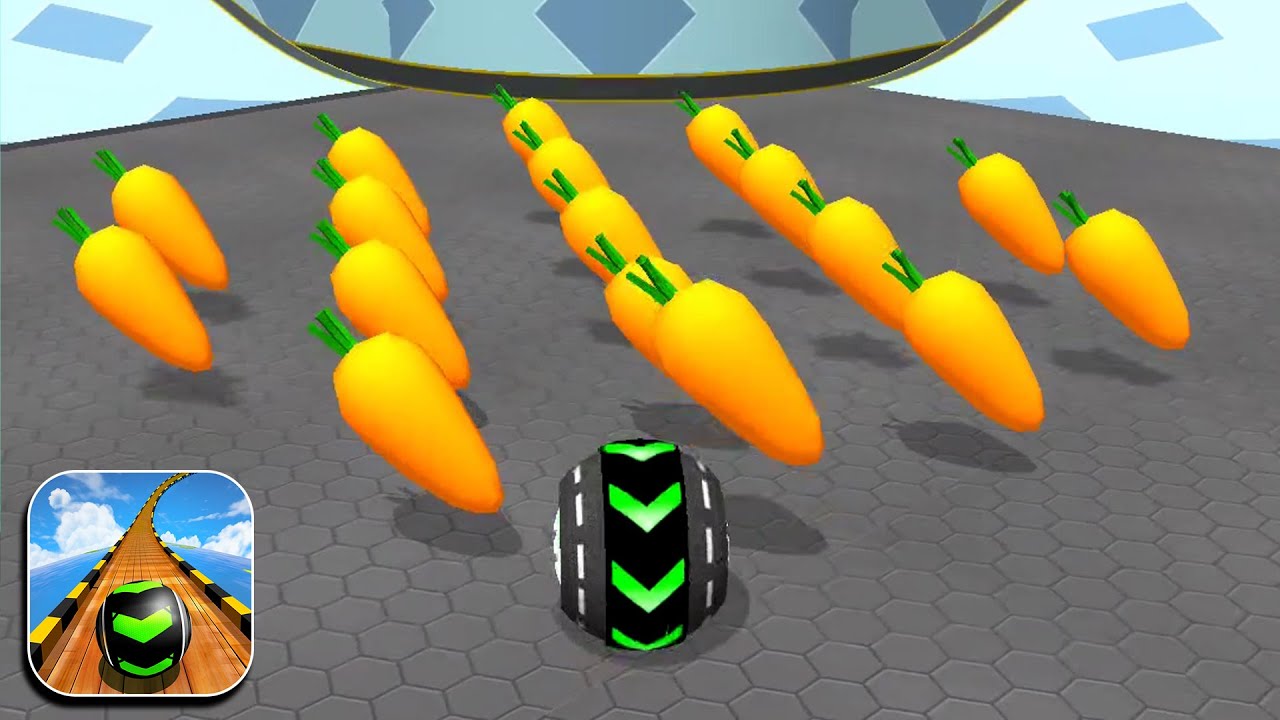 Rolling Ball Sky Escape Gameplay Speedrun All Levels 406-417