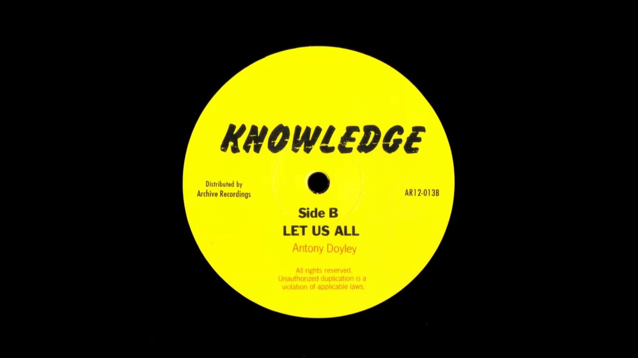 Antony Doyley - Let Us All