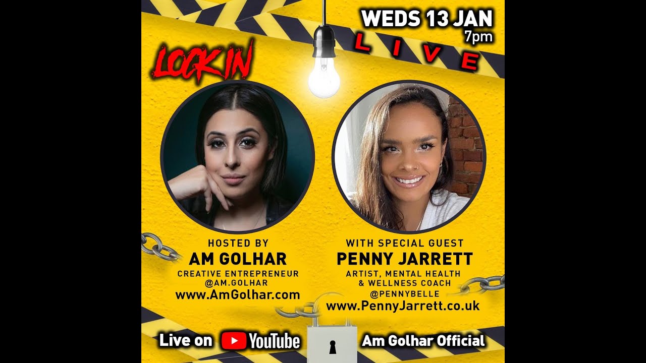 The Lock In Live Show with Penny Jarrett, Creative Mental Health & Wellbeing Coach