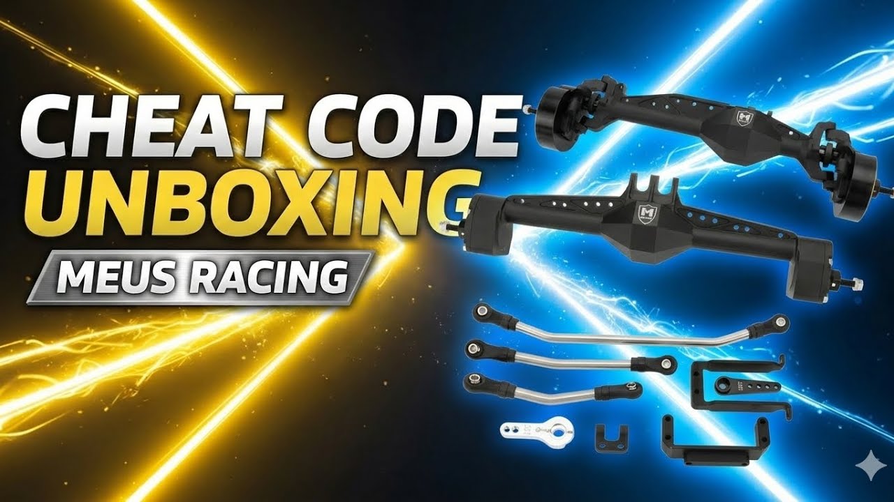 The ULTIMATE 1/10 Scale Axle? 🏆 MEUS Cheat Code Unboxing (Game Changer!)