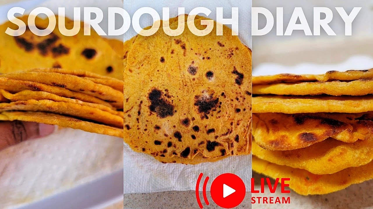Day 1 of 3 : Sourdough Sweet Potato Flatbread | Sourdough Bake-a-thon