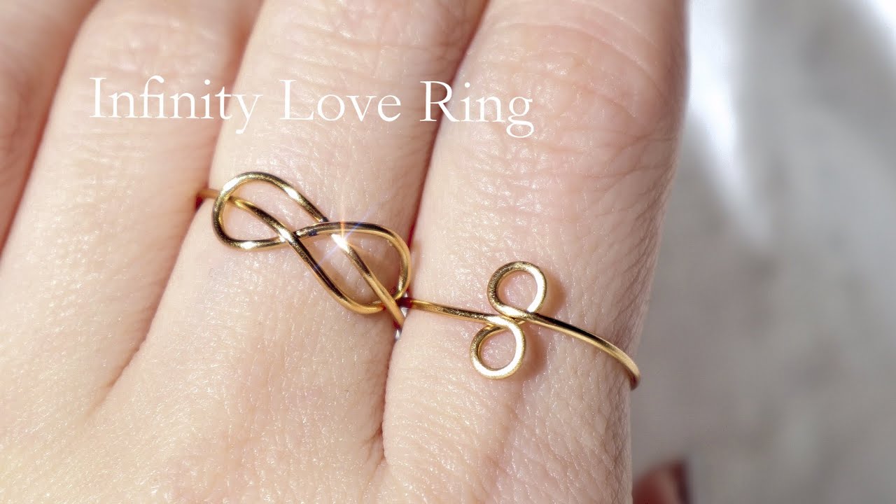 【20ga ワイヤー✨】インフィニティ・リングの作り方💍✨説明動画💍 tutorial