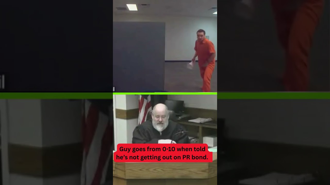 Guy Flips Out On Judge When He Doesn't Get His Way