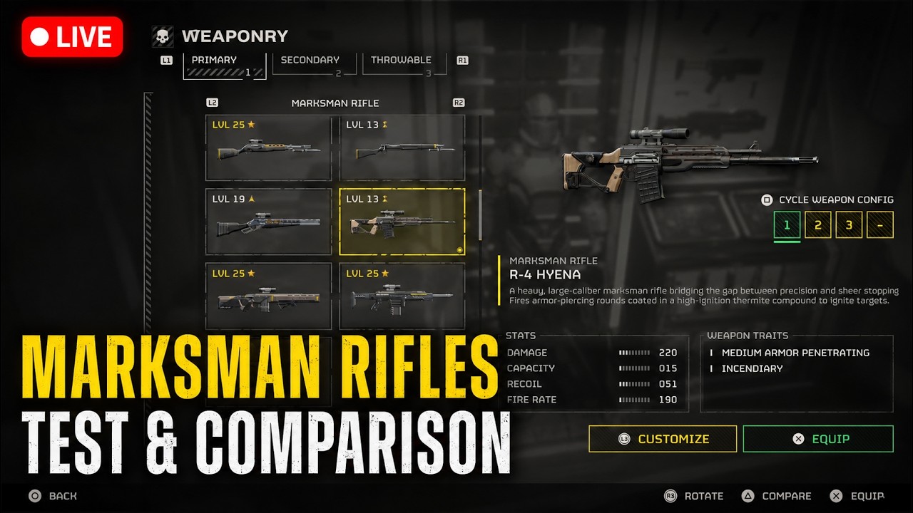 Field Testing Marksman Rifles | Prep for next Combat Roles guide