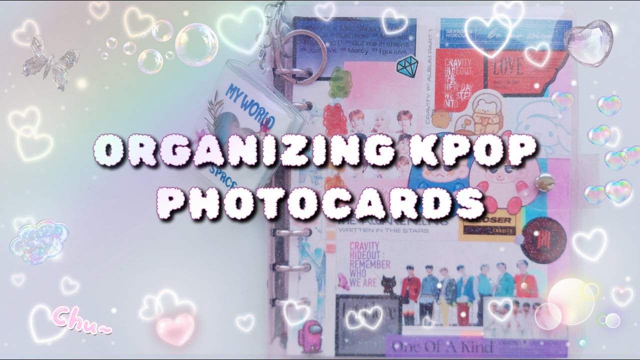 Организация k-pop биндера №1 | MONSTA X IVE CRAVITY JEONG SEWOON