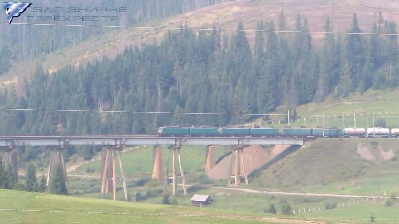 Електровози ВЛ11М, перегін Лавочне - Бескид ЛЬВ. ЗАЛ.