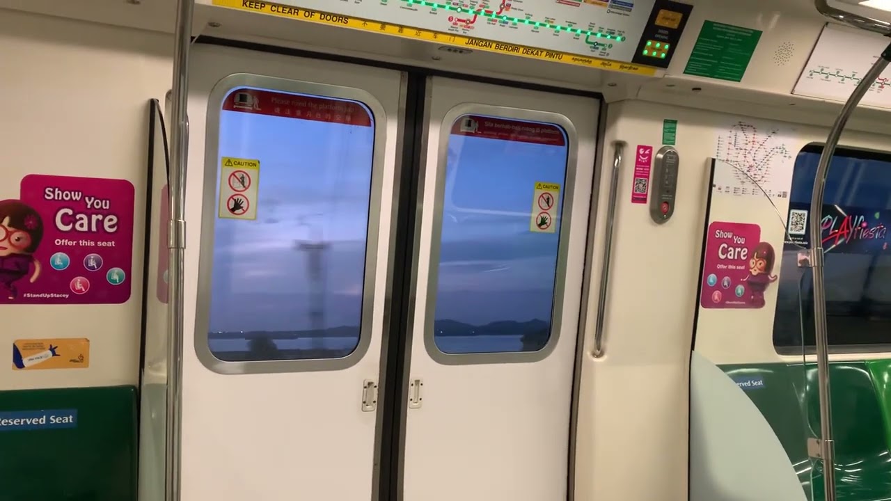 SMRT Trains EWL Kawasaki Heavy Industries C151 [011/012] - Tuas Link to Tuas West Road (Eastbound)