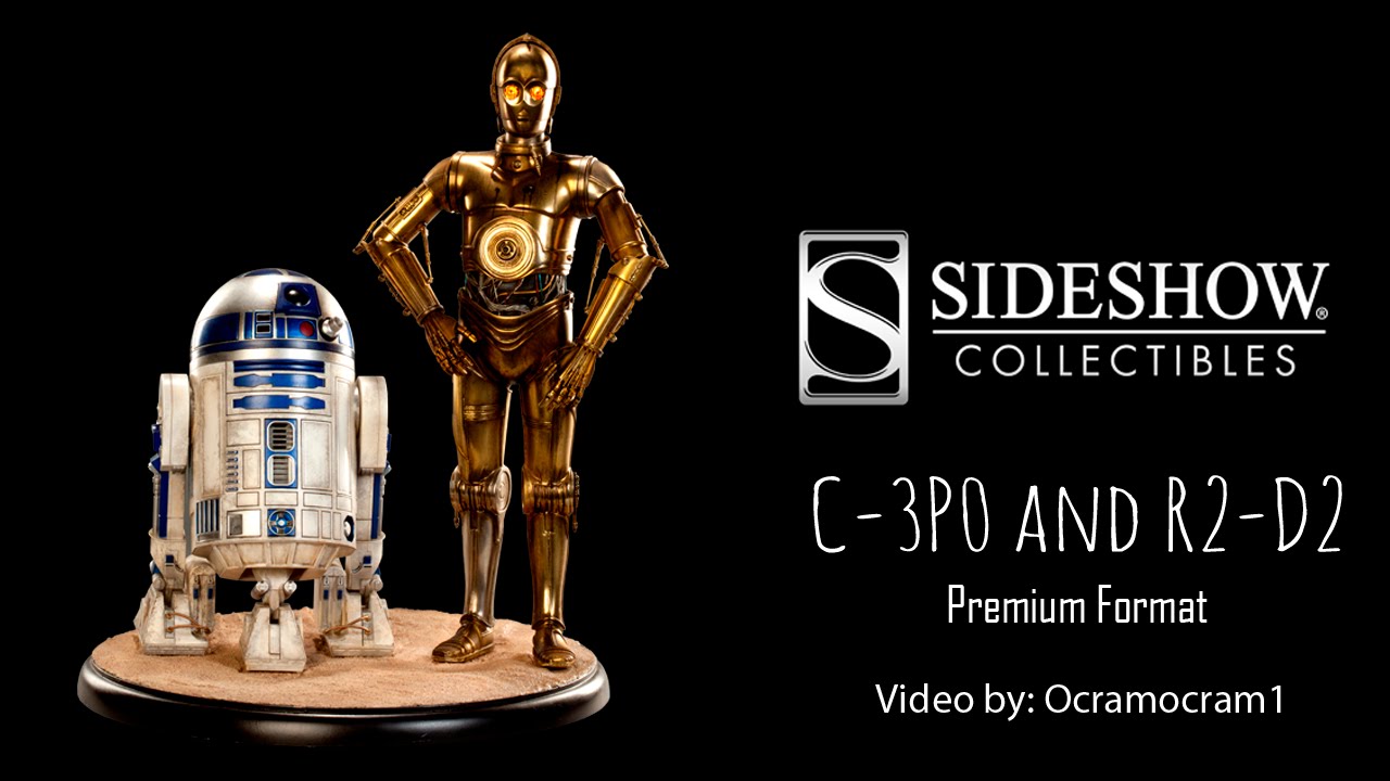 Sideshow Collectibles C3PO & R2D2 Premium Format Figure Set