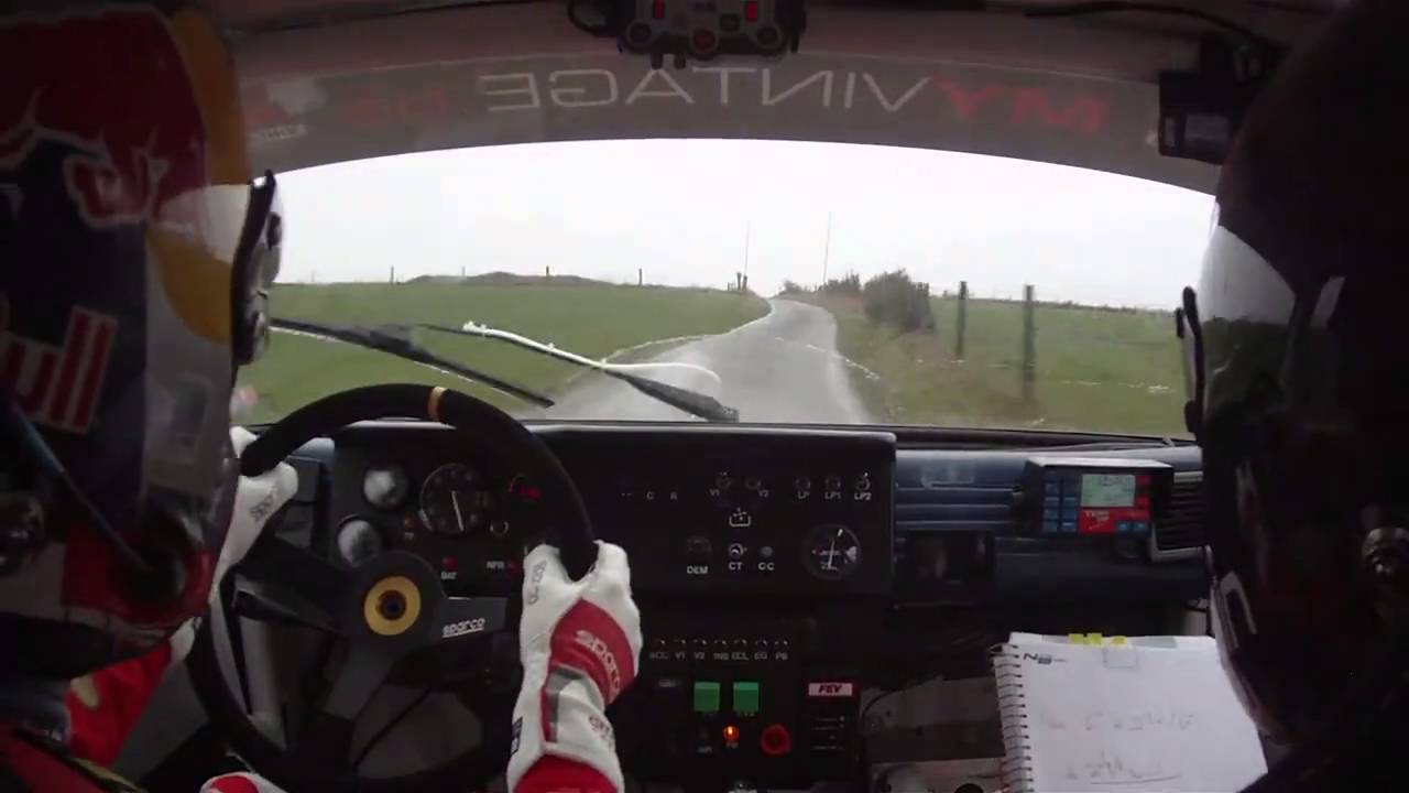 Onboard Stéphane Lefebvre Citroën Visa 1000 pistes Legend Boucles de Bastogne