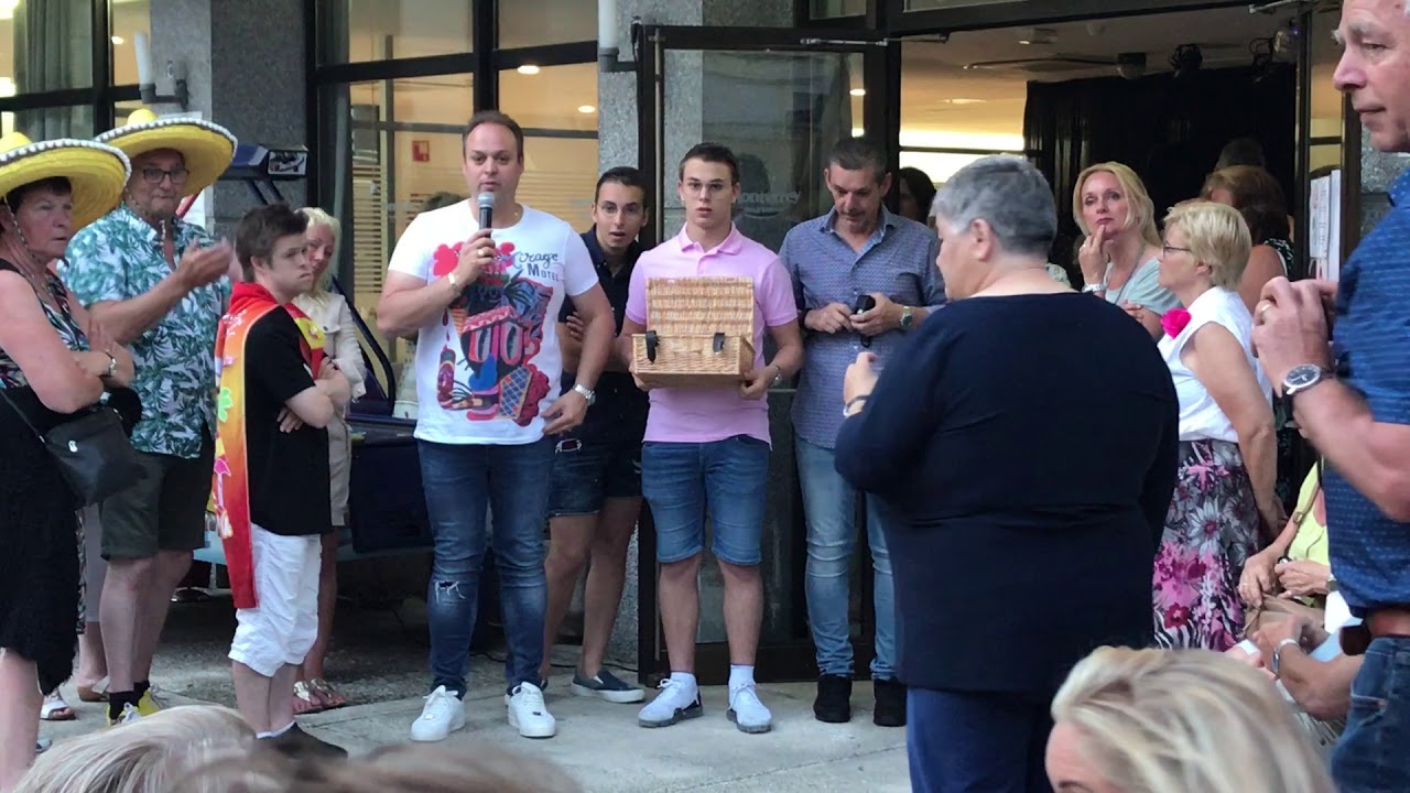 Dankwoord Frans Bauer op fanreis 2018