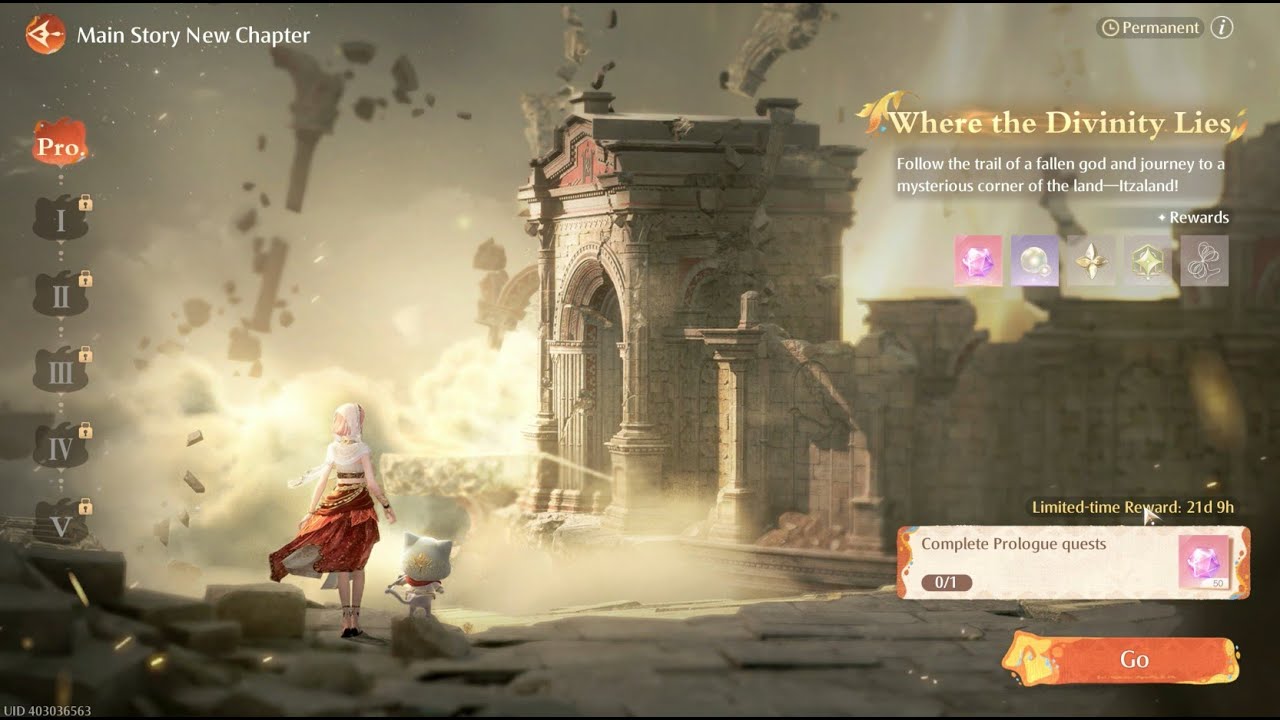 Infinity Nikki Playthrough 42: Prologue. Where the Divinity Lies