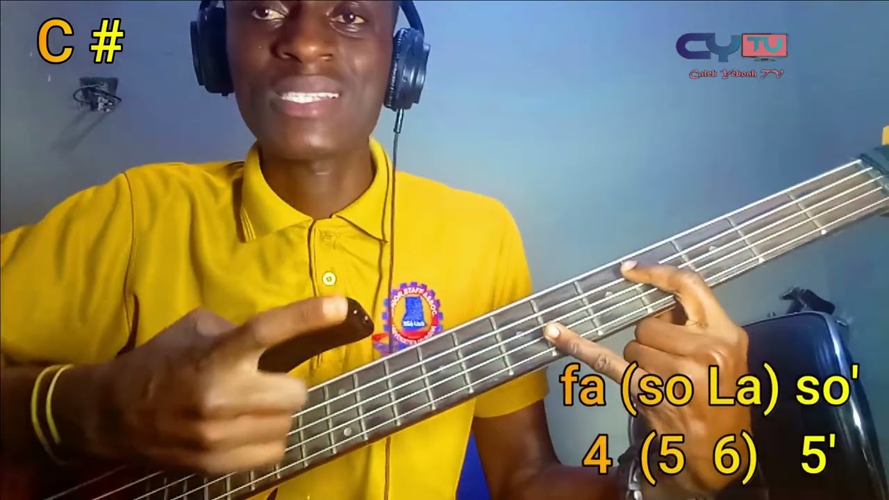 How to play Nathaniel Bassey’s - “JESUS IYE”