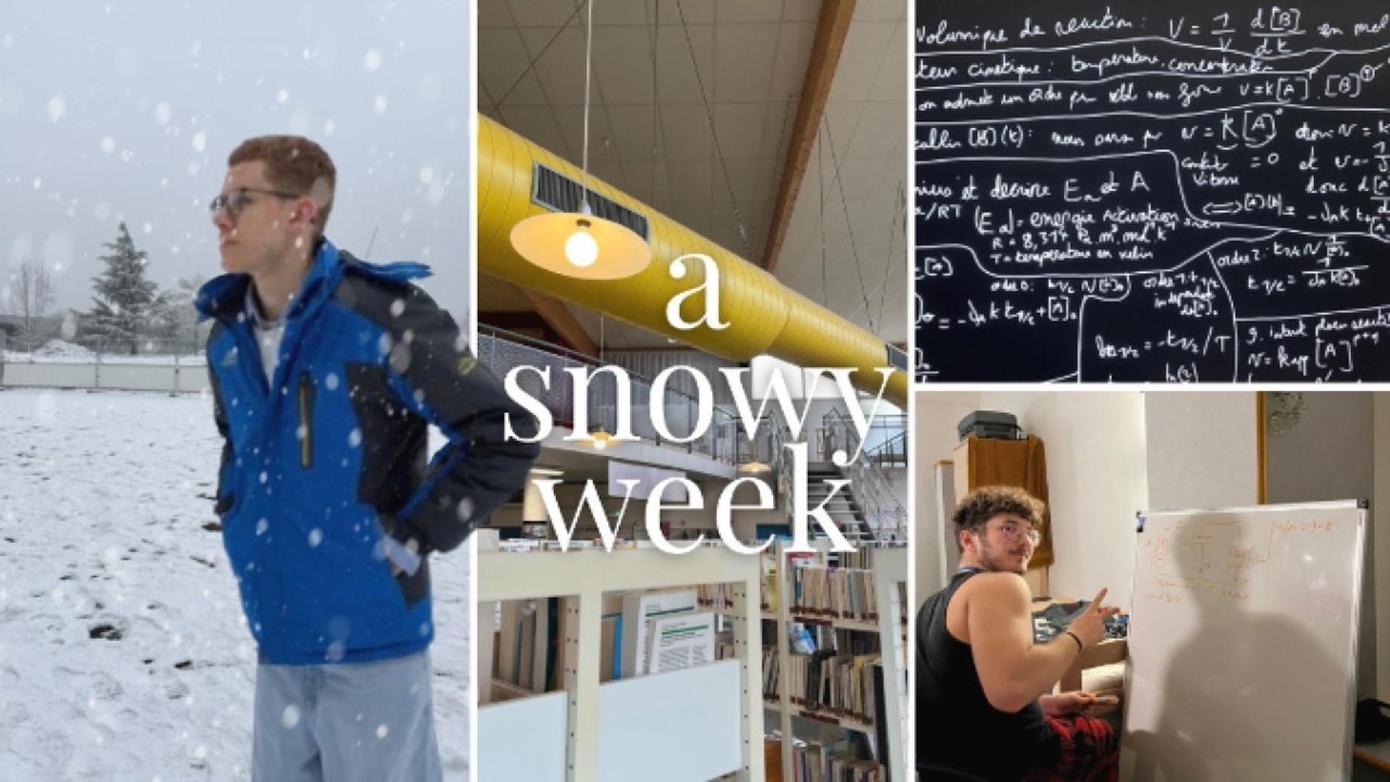 VLOG – SEMAINE DE NEIGE EN PRÉPA