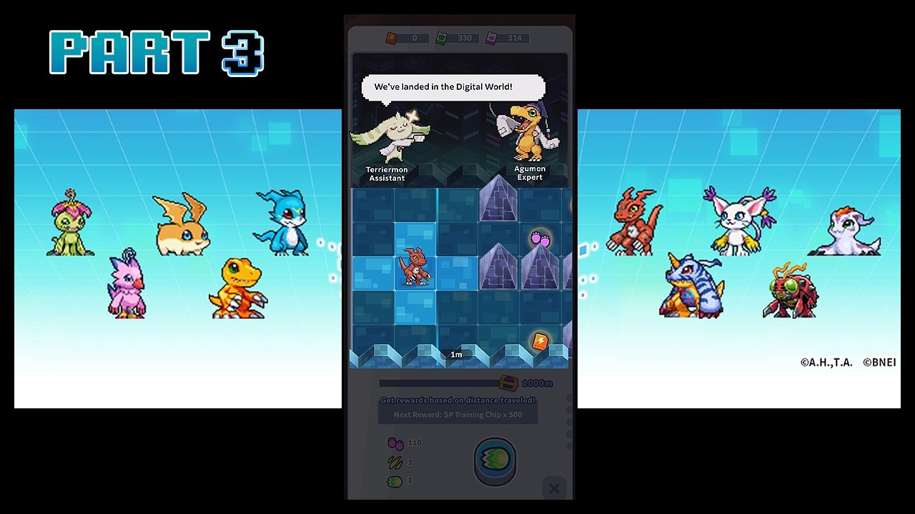 Digimon Up; Day 3 To The Digital World & Buddies