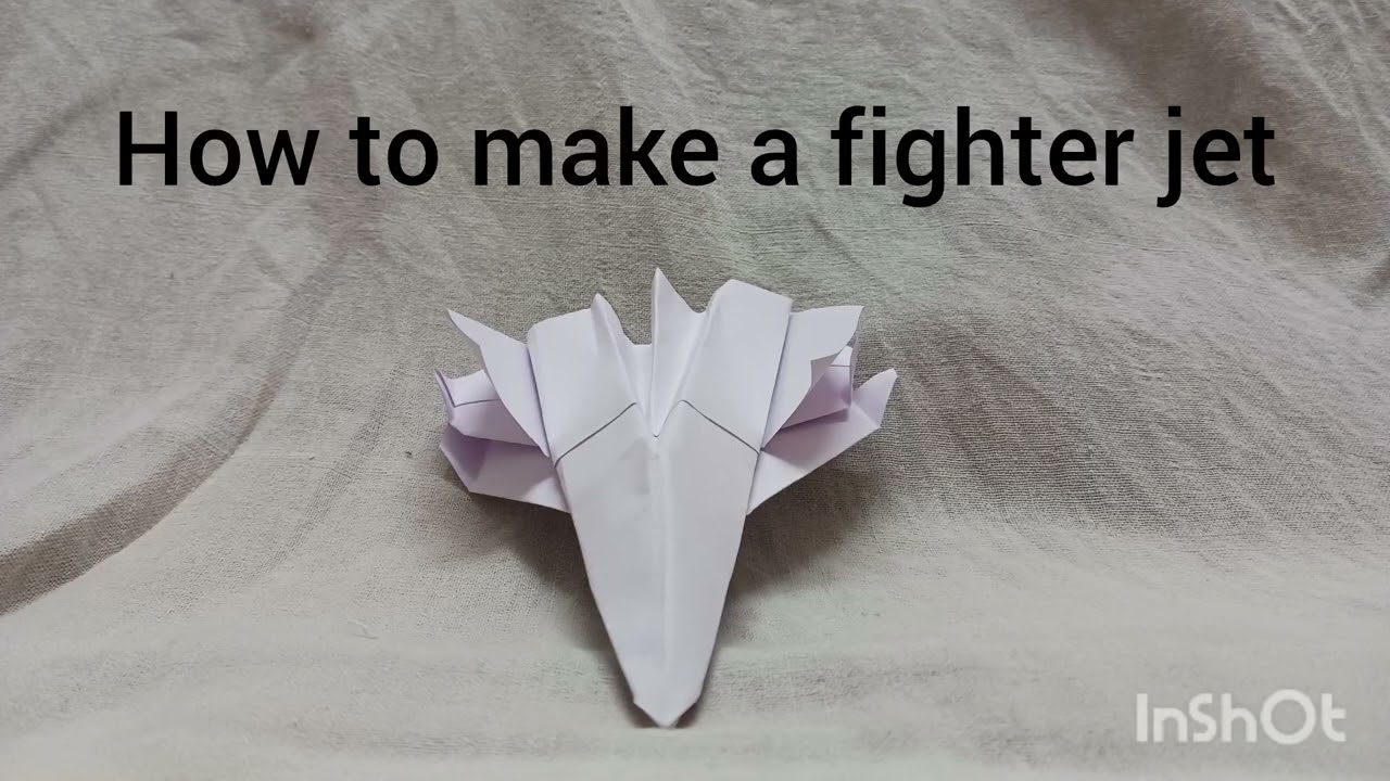 How to make a fighter jet (easy version).