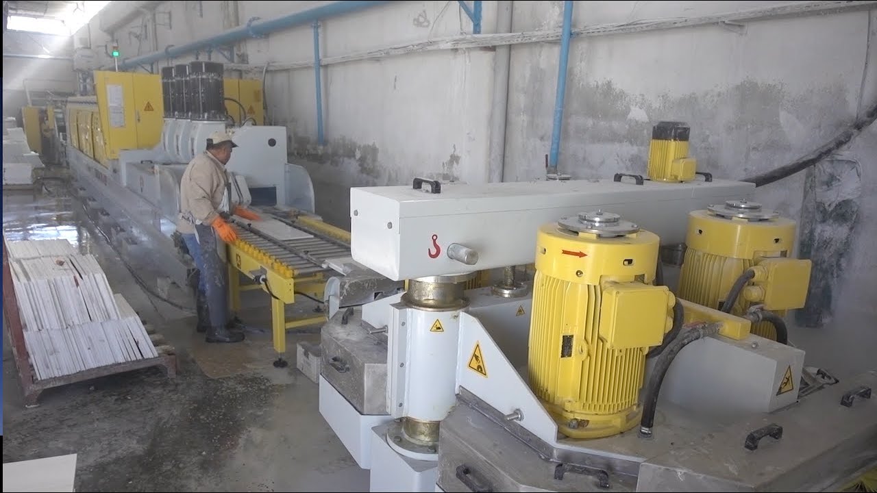 Polishing, Cutting Lines for Marble, Travertine & Natural Stones Tiles / Marble Factory for Tiles