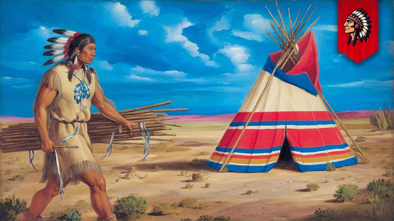 How Native Americans Built Tipis in Under 60 Minutes