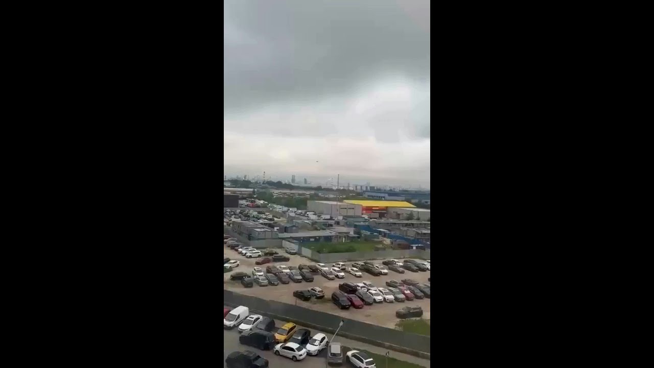 Dramatic footage shows drone intercepted near Moscow oil refinery