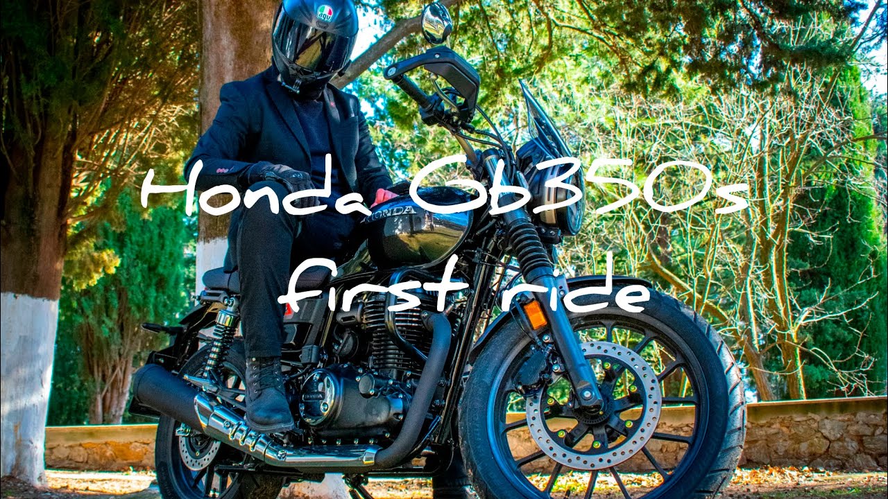 Honda Gb350s | First ride with my new bike 