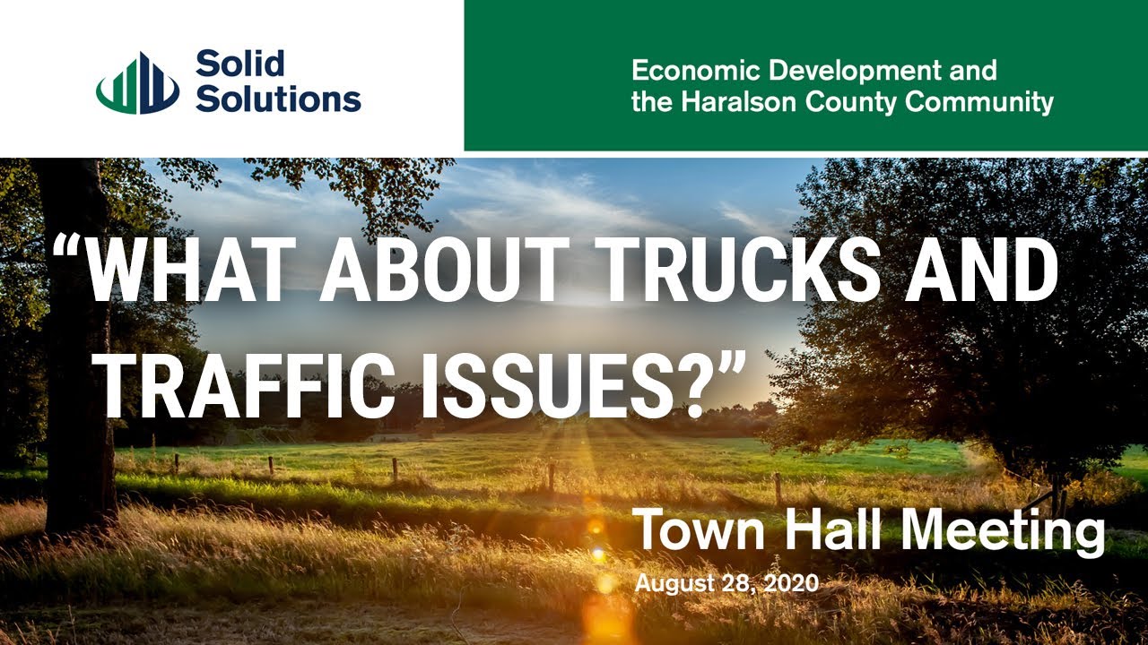 Solid Solutions First Town Hall Meeting: Truck and Traffic Concerns Addressed