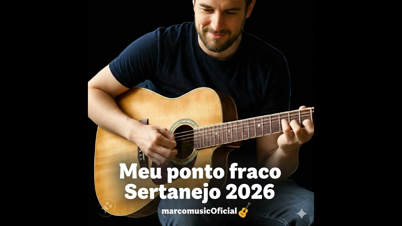 Meu Ponto Fraco Sertanejo universitário 2026 I@
