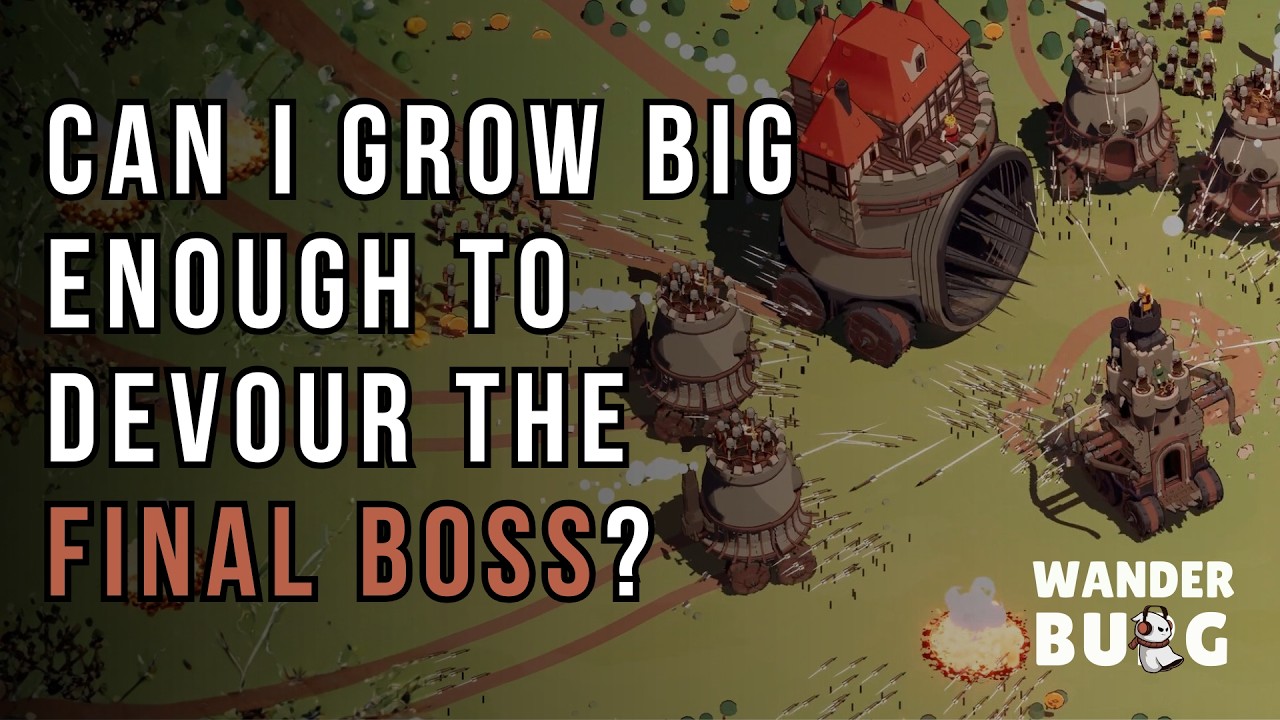 I Became a GIANT Moving Castle and ATE the Whole Map | Wanderburg
