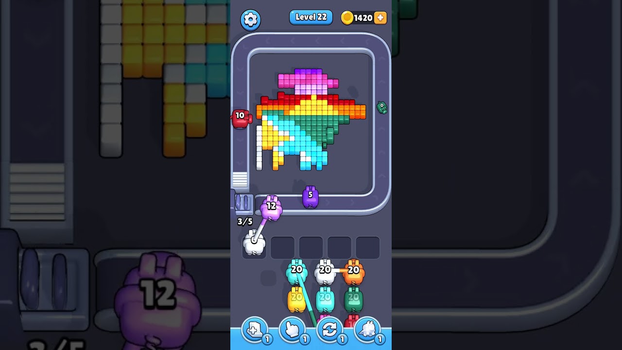 Pixel flow level 22 slow speed 