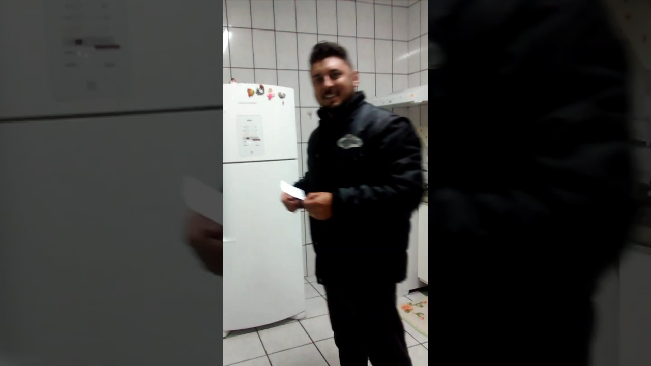 Descobrindo que vai ser papai.