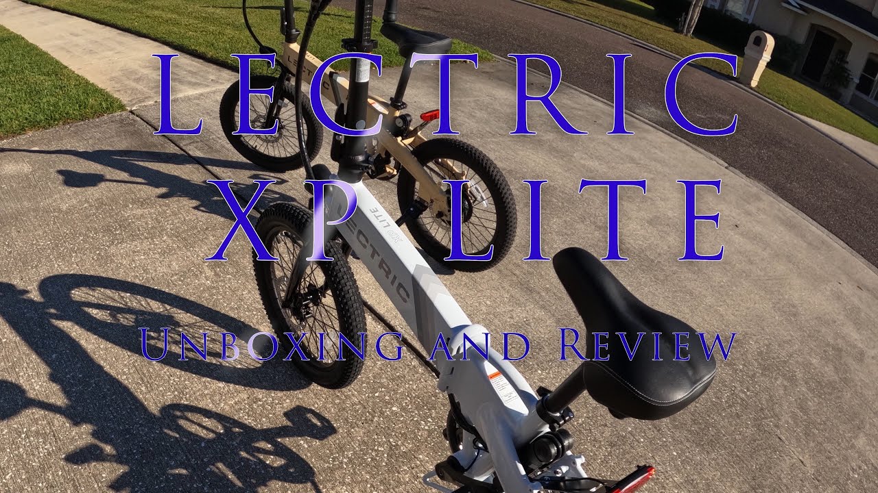 LECTRIC eBIKE, XP LITE Unboxing