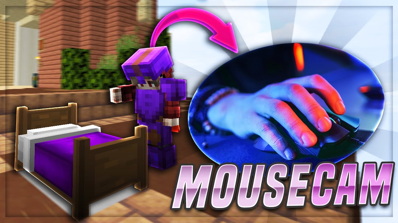 MOUSECAM !! 😍 - minecraft craftrise bedwars