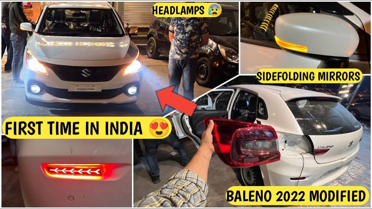 2022 BALENO SIGMA MODIFIED TO TOP🔥New Baleno 2022 Modified 💥 Modified Baleno 2022💥BALENO ACCESSORIES