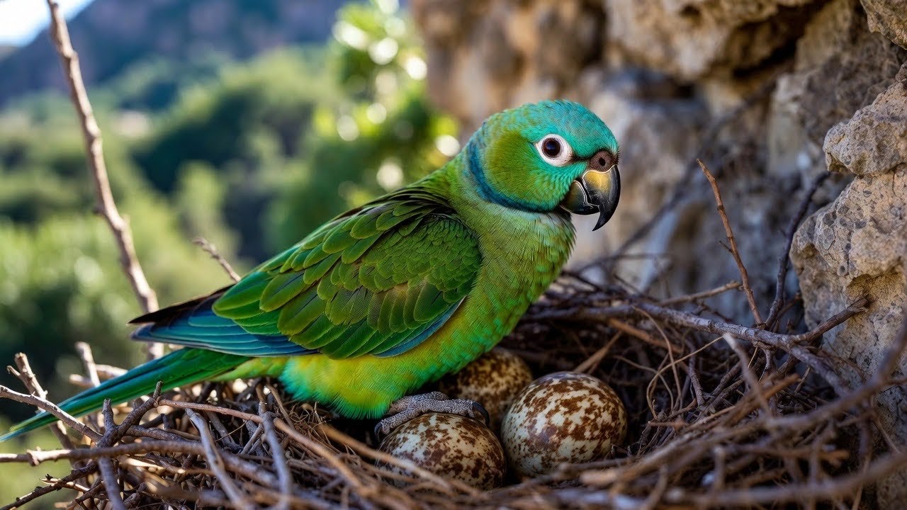 Amazon Parrot Life Cycle: From Egg to Fledgling in the Rainforest Canopy | 4K HDR 60FPS