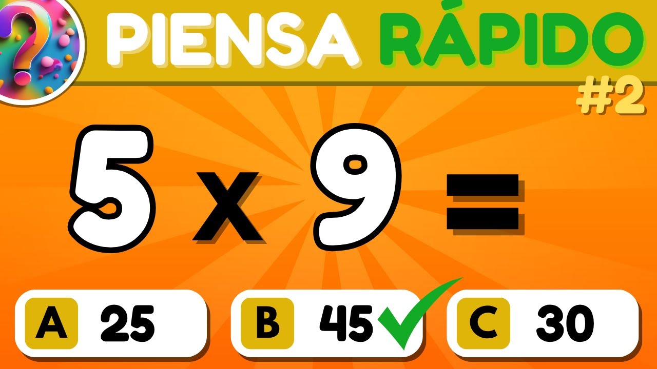 ⭐⏰ Matem&aacute;ticas #2