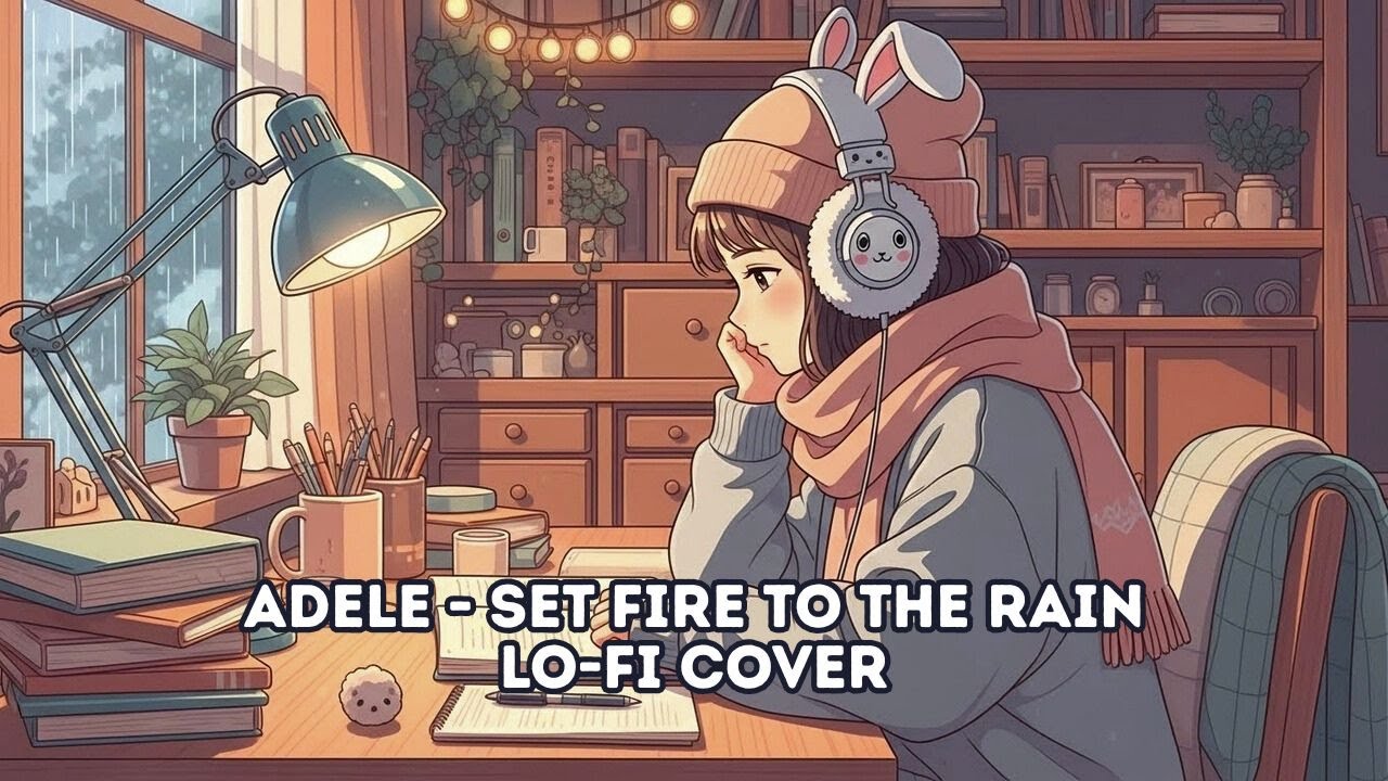 Set Fire to the Rain – Adele Lo-fi Cover | Chill Study Beats
