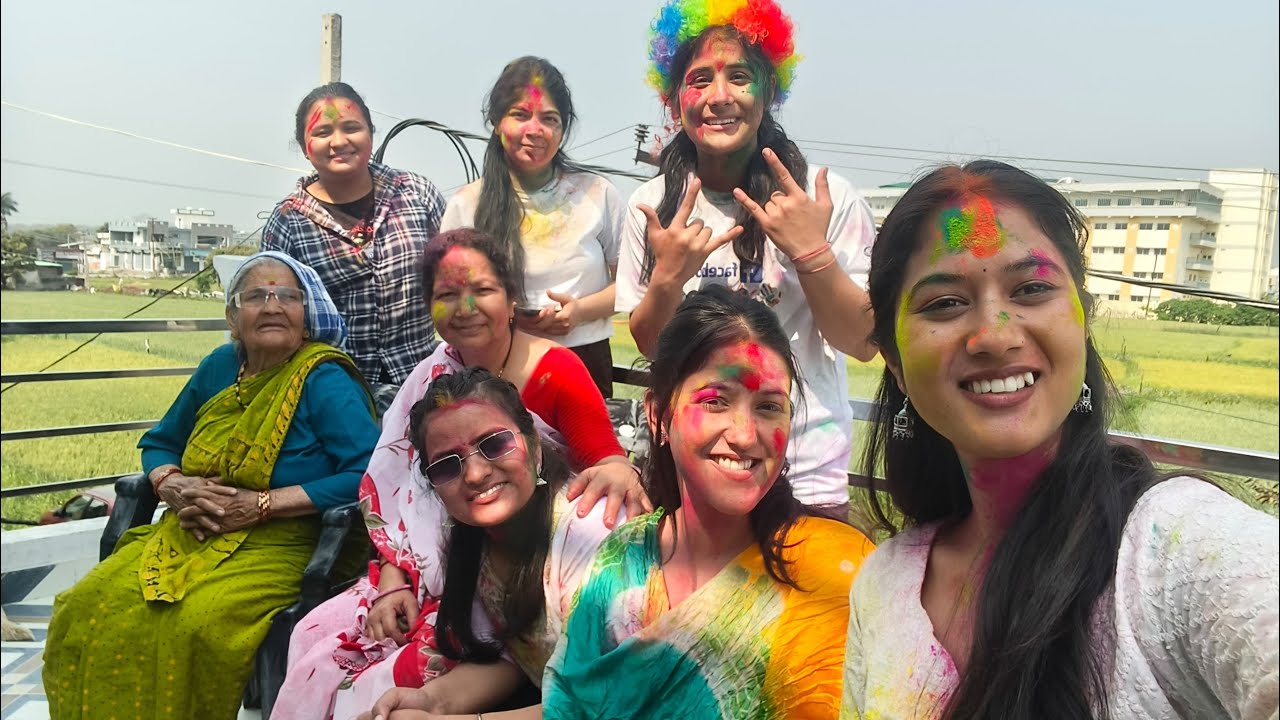 Happy Holi Everyone 2026 ✨🎨❤️.  #explore #youtubevideo #vlog #share #holispecial #share #haldwani 