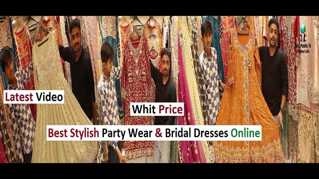 Latest Pakistani Designer Dresses With Price - Stylish Party Wear & Bridal Dresses Online