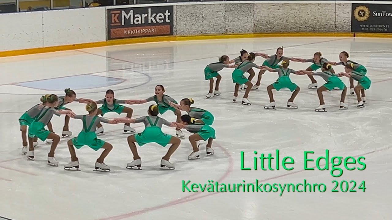 Little Edges - KevätaurinkoSynchro 2024 - Muodostelmaluistelu