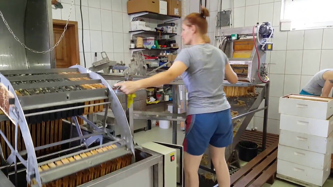 Αυτόματη Γραμμή Απολεπισμού και Εξαγωγής Μελιού