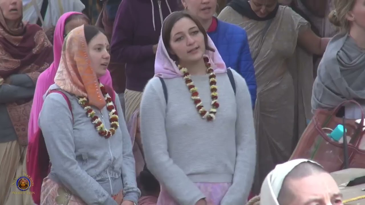 2017 Navadwip Mandala Parikrama Day 8   Part 1  Maha Sammelan Pandal Event