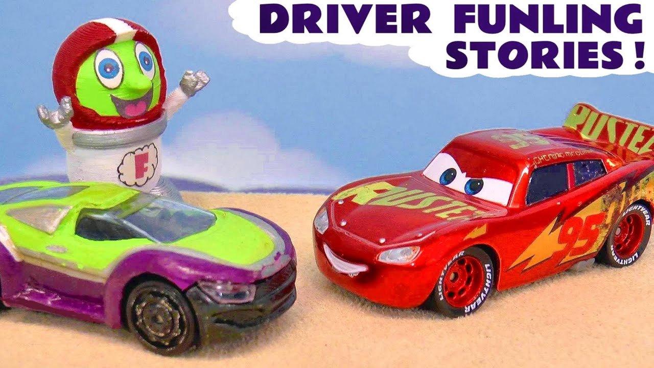 Driver Funlings Toy Car Mystery Stories with Cars McQueen